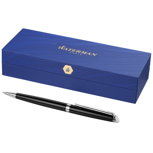 Stylo à bille publicitaire Hémisphère Waterman Noir et Argent